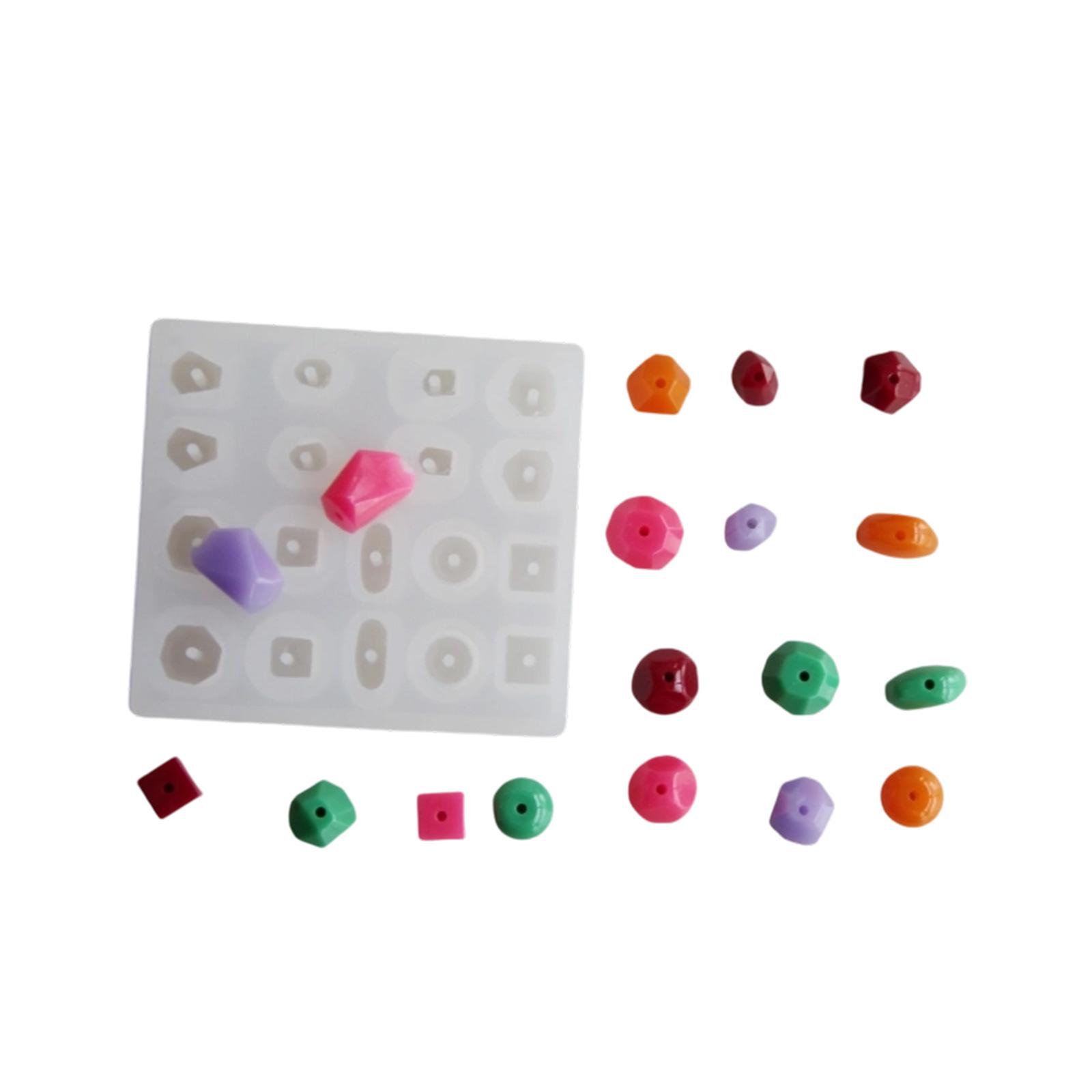 

Форма для серег-пусет геометрической формы, формы для бусин, маленькие формы для подвесок, силиконовая текстура, подходит для изготовления ювелирных бусин