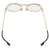 Great Cartier Glasses Trinity Oval Frame Gold Mens Used