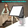 17 * 15cm  6.7 * 6in Mini Universal Camera Flash Softbox Speedlite Diffuser Foldable with Carry Bag Replacement for
