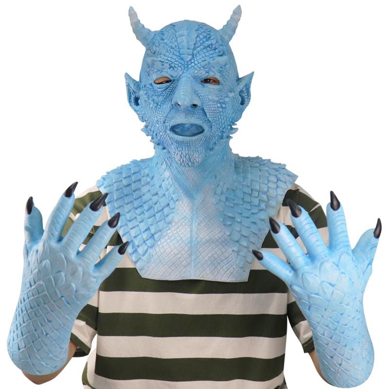 Diablo Belial Belial Mask Mask Glove Halloween Party Cosplay Horror props