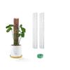 Moss Stick Height Adjustable Moss Pole Transparent Weather Resistant Water Moss Column Plastic 24 Inch Plant Support Garden
