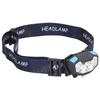 Headlamp USB Charging Waterproof Head Light High Brightness with Sensor for Outdoor Black