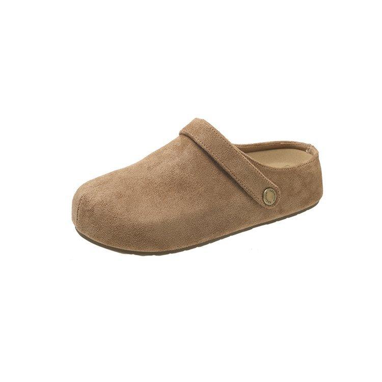 Soft Leather Version~ Small Potato Boken Shoes for Women In the Summer of 2025, the New Inner Height Will Increase, and Two Will Wear Boken Bag Head