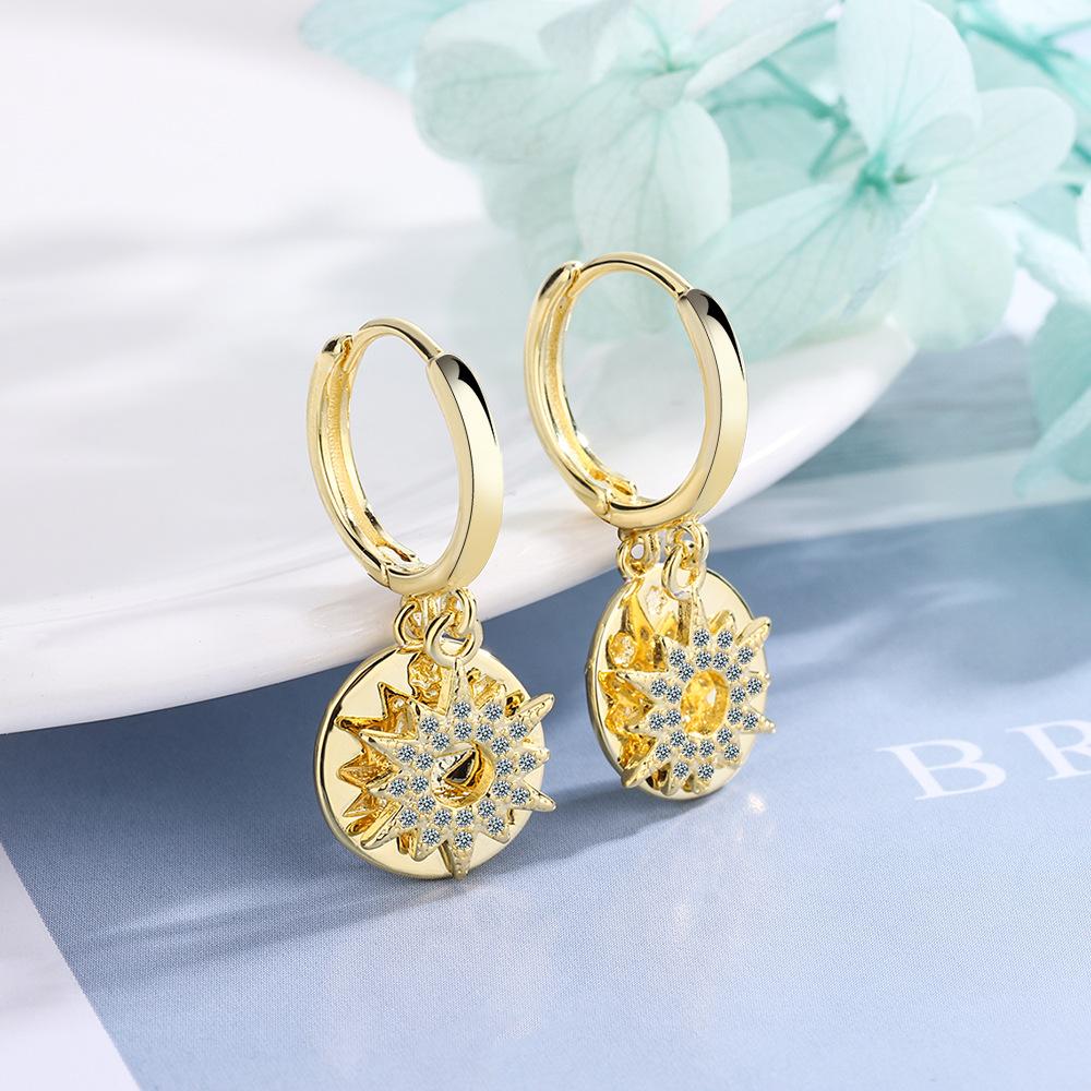 New 925 Sterling Silver Heart Stud Earrings For Women High Quality Exquisite Student Girlfriend Jewelry Accessories Heart GiftGood Product