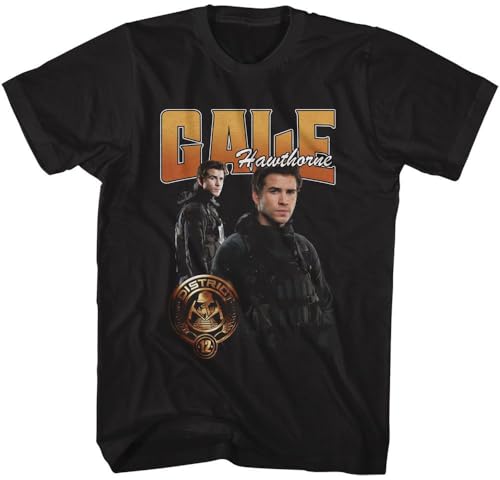 The Hunger Games Gale Hawthorne District Graphic T Shirt Vintage Movie Fan Gift Streetwear Tee for Unisex Women S