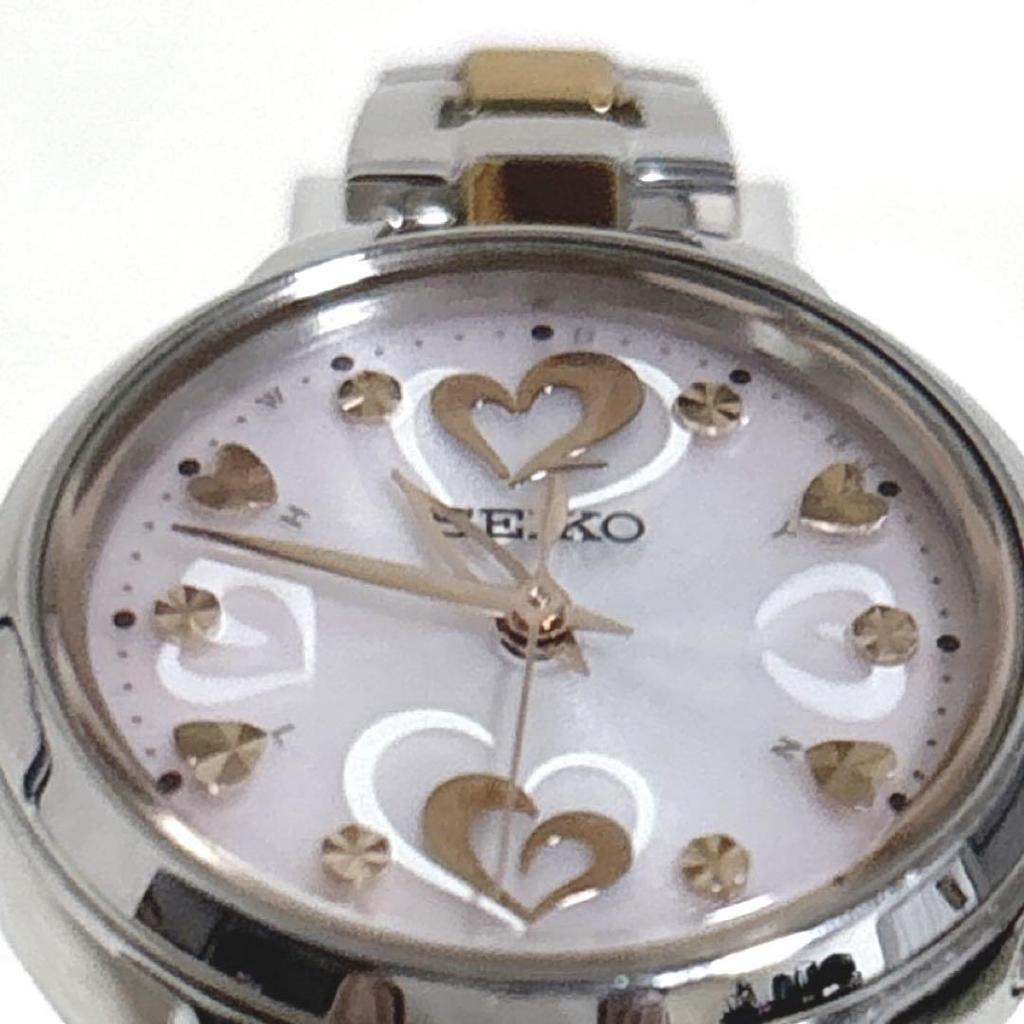 [USED] SEIKO TISSE Solar Radio-controlled Watch, Heart-shaped