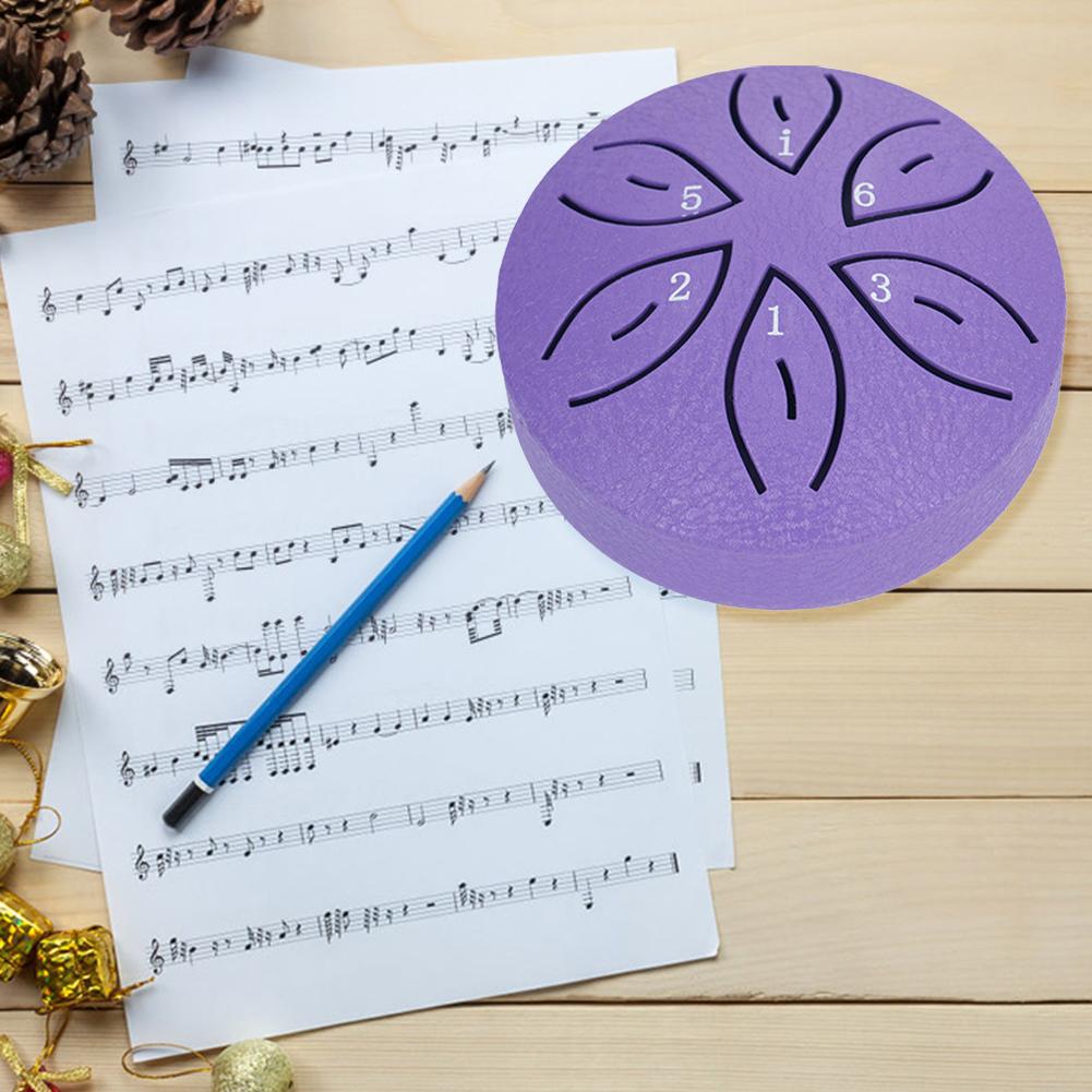 3 palce 6 Notes Rain Drum pro vnější Rain Drum Nástroj Mini ruční buben pro meditaci jógy Jedinečný dárek