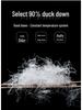 Men's Waterproof Cold-Resistant Down Jacket - 90% White Duck Down, Winter Casual Thickened Workwear, Trendy Design