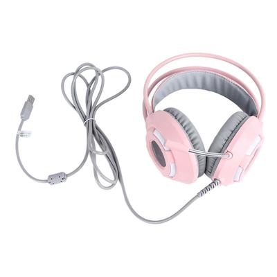 Wired Gaming Headset Over Ear Headphones with Mic Soft Earmuffs Impressive Sound Compatible with