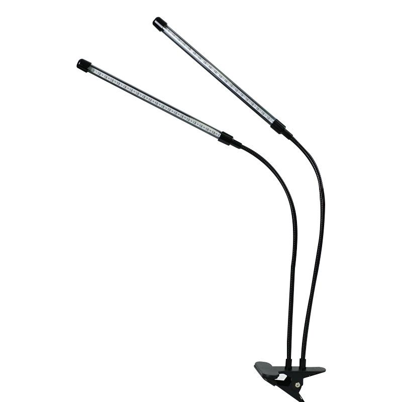 3-Head Dimmable LED Grow Light with Timer for Succulents & Herbs