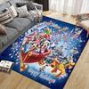 1pc Disney Cartoon Characters Pattern Carpet Area Rug Non-slip Carpet Hand Washable Floor Mat Suitable For Living Room Bedroom Home Decor