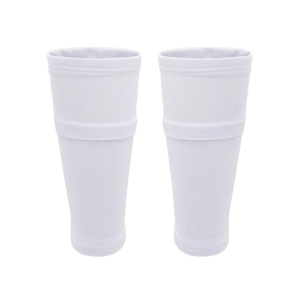 

Breathable Calf Sleeve High Elasticity Soccer Leg Shinguards Shin Pads Socks For Adults Teens Kids M белый