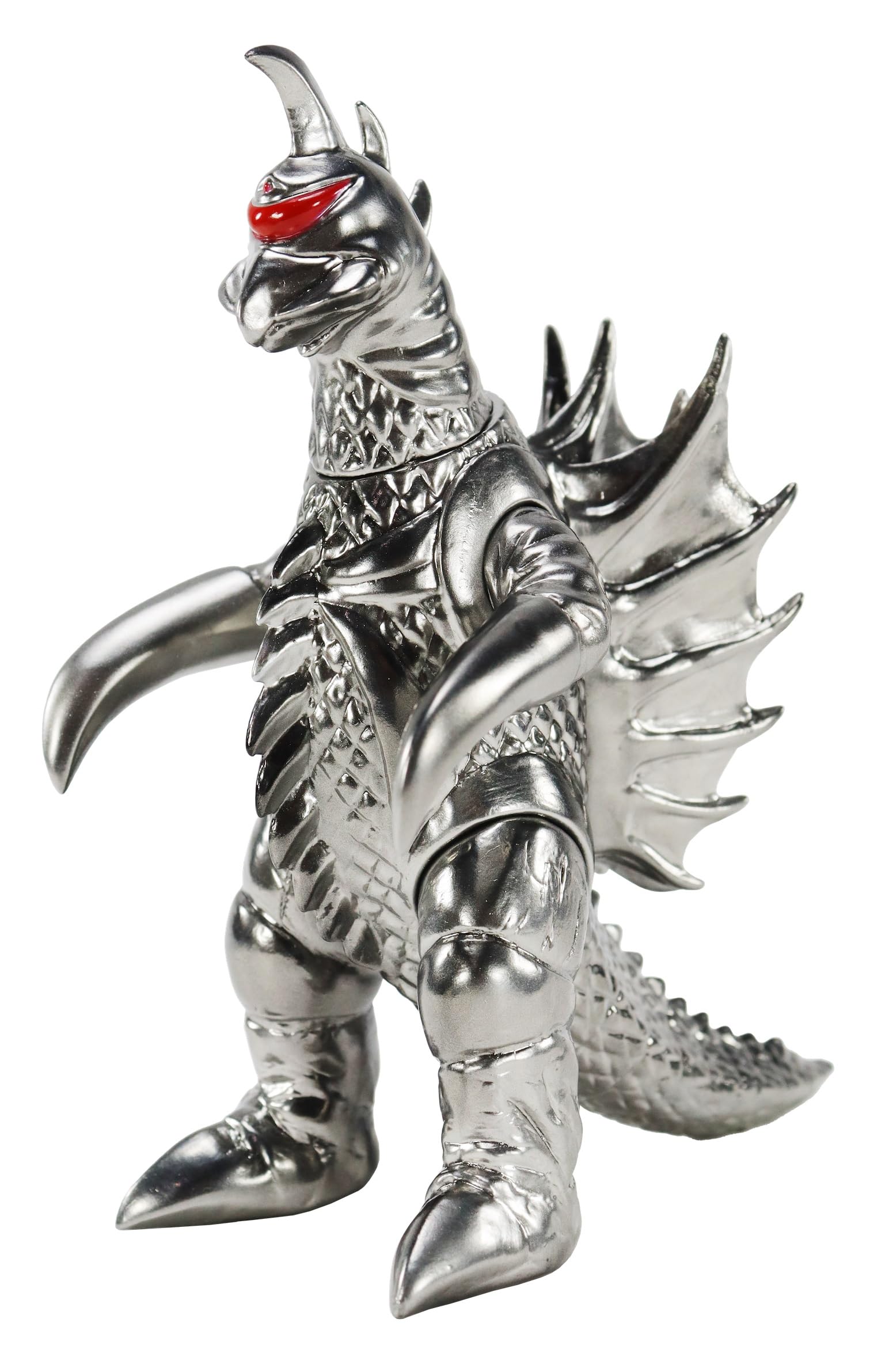 

Character Content Production Series Earth Attack Godzilla Gigan Gigan Plated Paint Silver Approximately 120mm PVC Soft Vinyl Figure (CCP) Medium-Size