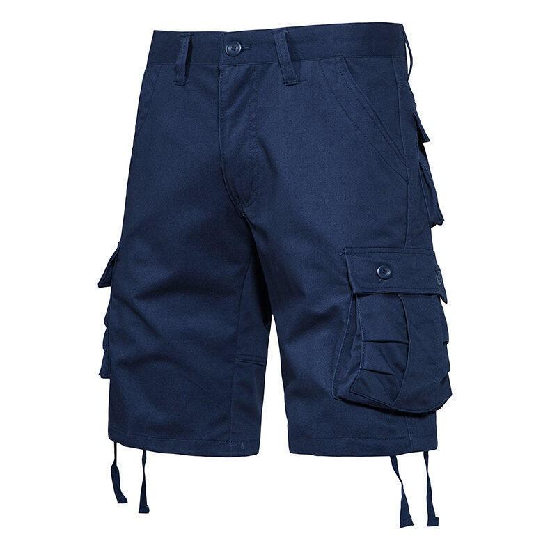 Men's Summer Cotton Shorts Shorts Casual Pants Loose Breeches Men's Fashion Casual Shorts