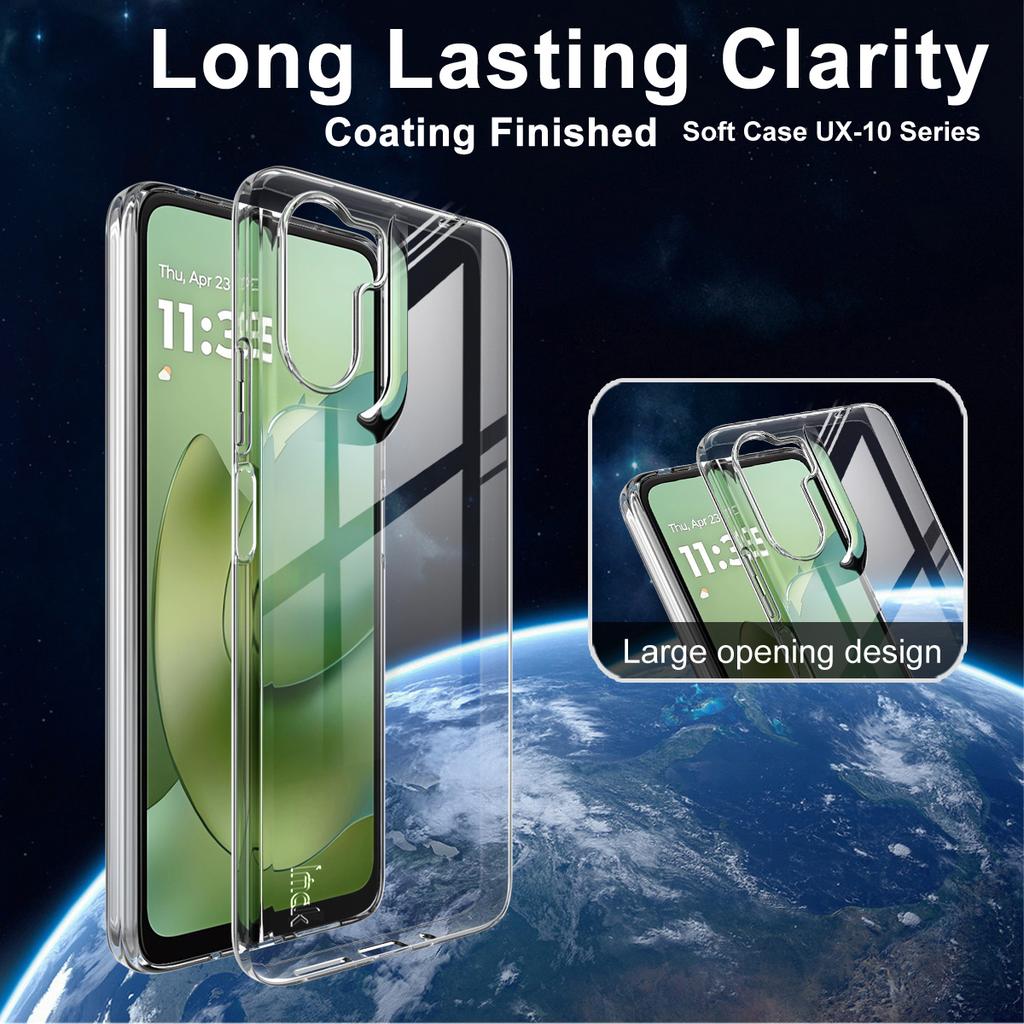 For Moto G06 Power 4G Phone Case IMAK Soft Slim Case UX-10 Series