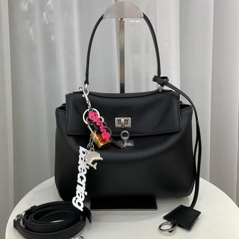 New high-end cowhide leather tote bag KL bag underarm bag shoulder crossbody handbag bag women's bag