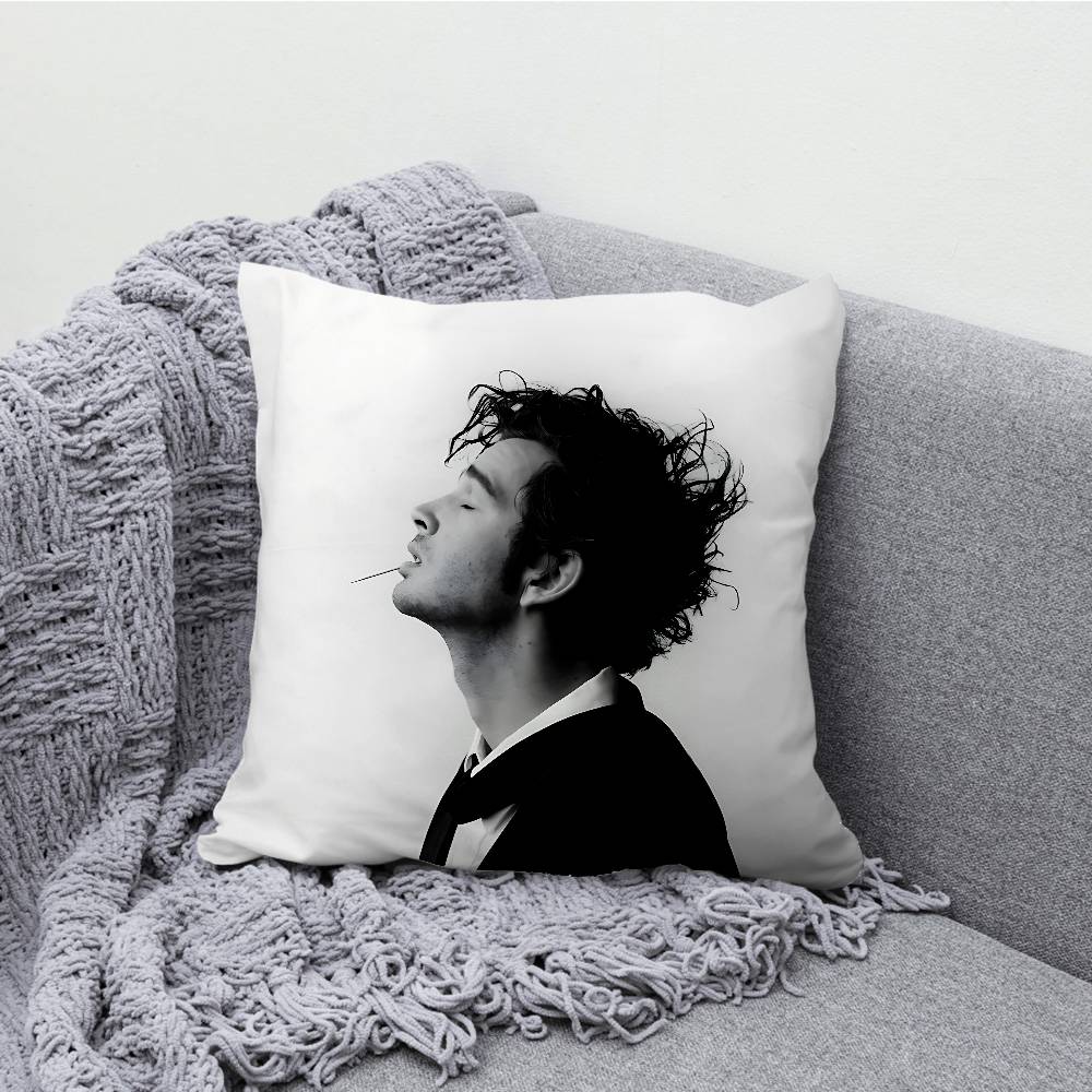 D-DreamS Band T-TheaterS Pillow Case Print Polyester Fiber 40X40 cm Home Sofa Throw Cushion Cover Decoration
