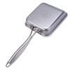Rectangular Japanese Omelette Pan Stainless Steel Sandwich Skillet Durable Egg Frying Pan  Cooking