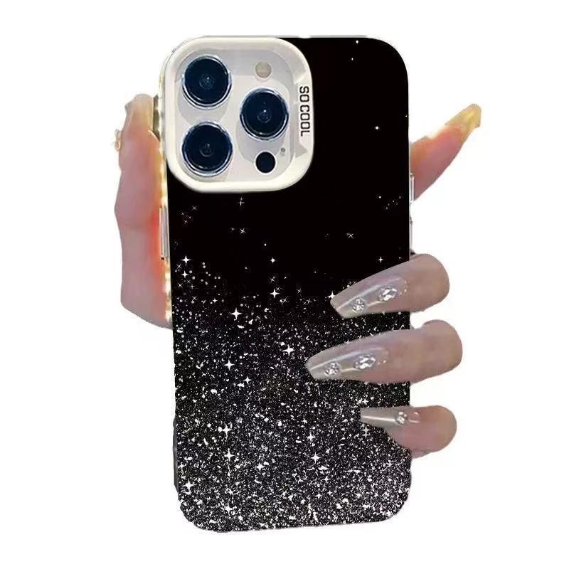 Nachthimmel Handyhülle für Apple iPhone 17, 16 Pro Max, 15 Pro, 14, 13, 12