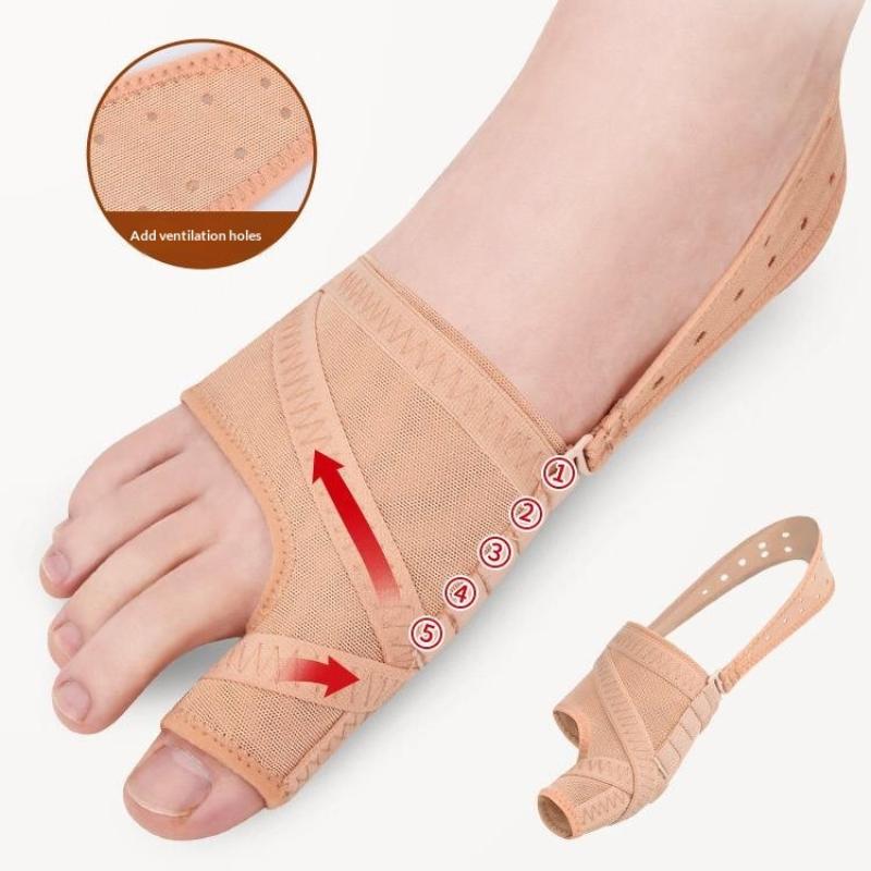 Adjustable Hallux Valgus Sleeve Spacer Separator Toe Corrector Fabric Bunion Corrector Breathable Sports Bunion Socks Running