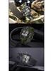Men's Multifunctional Camouflage Waterproof Sports Watch - Seven-Color Luminous Fashion Square Design