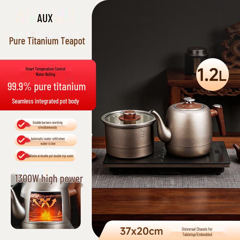 Aux Automatic Water Inlet & Heating Kettle with Built-in Tea Table and Electric Tea Stove Order 1-50 Units