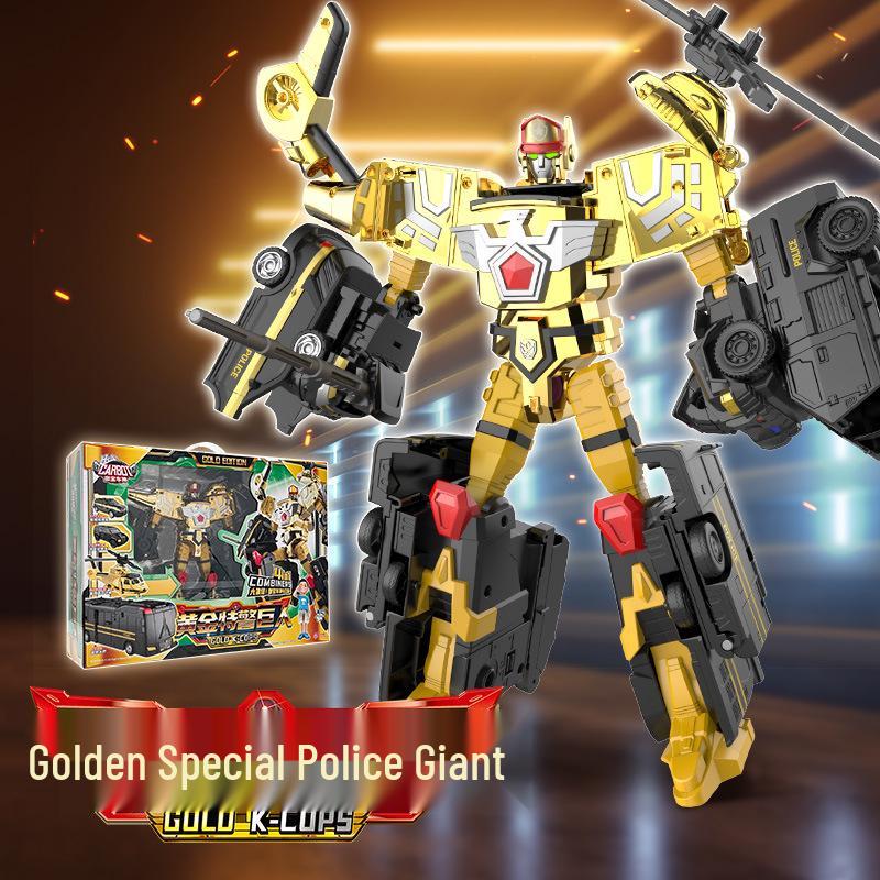 

Kabo Time Guardian Золотое издание: Анимация Железного Человека Высоко-Горящий Персонаж в Золотой Цветовой Схеме