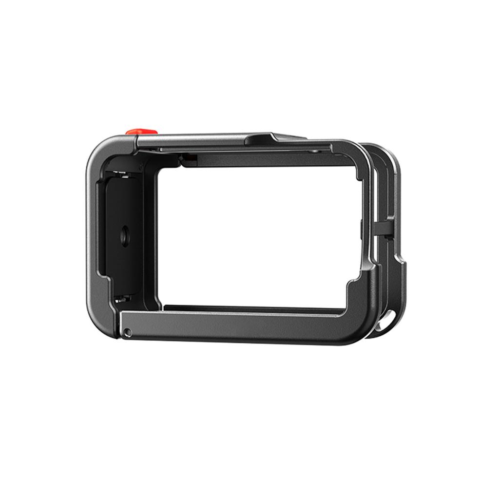 Ultra Light Aluminum Camera Cage for Action 5Pro 4 3 Fits with ND CPL Filters Cold Shoe 1 4 Inch Screw