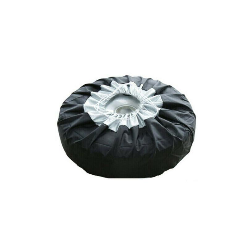 Durable And Sturdy 210d Oxford Fabric Waterproof Car Spare Tire Cover Resistant To Uv Rays Dust-proof Tyre Storage Tote Car Tire