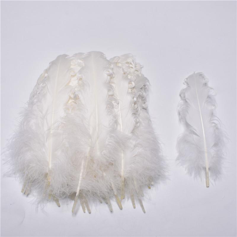 

20/100pcs Colorful Curly Goose Feathers for Craftsdiy Jewelry Making Christmas Wedding Centerpiece Hat Plumas Decorativas13-18cm 20pcs