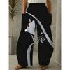 Women's Fall And Winter Pants Exquisite Three-dimensional Abstract Human Face Printing Pants Casual Versatile Street Pants