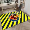 1PC Villar-real Football Club Rug Game Carpet, Floor Mat for Bedroom Living Room Entryway Rug, Home Decor Idea Gift for Christmas birthday