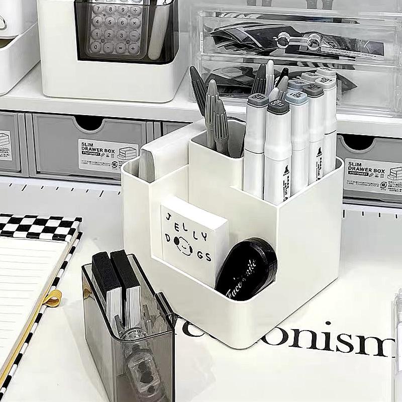 Minimalistischer Mehrfach-Stifthalter & Schreibtisch-Organizer für Studenten