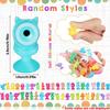 30-50pcs 2.5cm Mini Suction Cup Monster Dolls 100+Styles Random Ship Cartoon Dolls Creative Desktop Accessories Children's Gifts