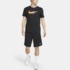 Nike Logo Crew Neck Short Sleeve T-Shirt Men Tops Black FD0125-010