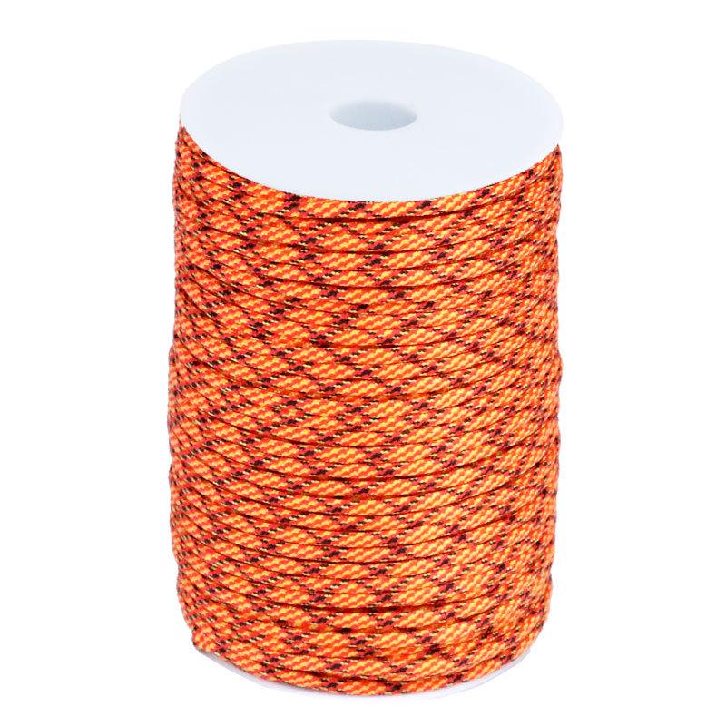 Paracord Exterior 100m 7 Miezuri 4mm: Ideal pentru Pasionații Militari și Brățări de Supraviețuire