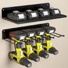 Power Tool Organizers Wall Mount Metal Shelf Holder Utility Storage Rack Drill Holder for Husband