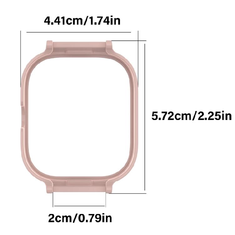 Upgrades Half Wrap Case Simple To Install Watch Frame Plastic Watch Protector Universal Smartwatch Cover for Watch 5