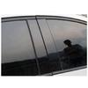 For Hyundai Santa Fe 2019-2023 Glossy Black PC Window Center BC Pillar Cover 6PC