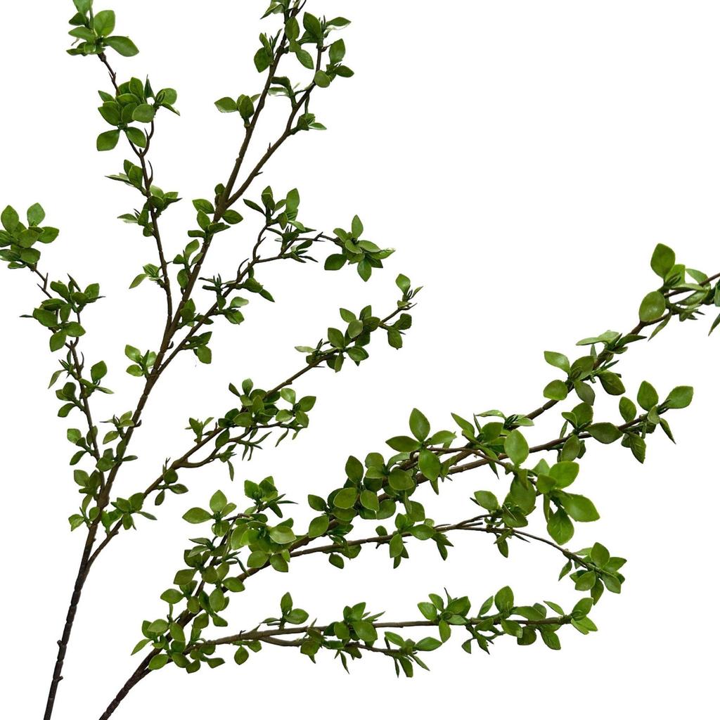 Spring Buds & Green Leaves Artificial Plant for Vase Decoration and Wedding Decor