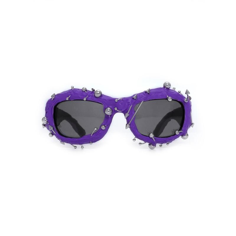 Trendy Fashionable Punk Vinyl Glasses For Men And Women Unique Style Retro Black Eyewear Stylish Glasses For Daily Wear And Special Occasions