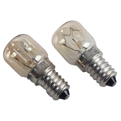 220 V E14S Yüksek Sıcaklığa Dayanıklı Mikrodalga Fırın Ampuller Ocak Lambası Ampul