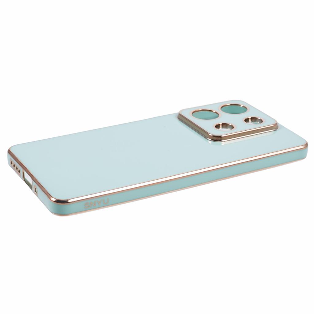 For Xiaomi Redmi Note 13 5G/Note 13R Pro 5G Case 6D Electroplating TPU Phone Cover Camera Lens Protection