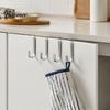 Over The Door Hooks Heavy Duty Bunk Bed Hook, Stainless Steel No Drill Space Saving Organizer for Bathroom Cabinet And Bedroom Kitchen