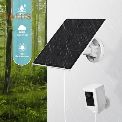 Solar Panel for Ring Camera Waterproof 5W Solar Panel Charger with 13-foot Cable for Ring Spotlight Cam/Plus/Pro Battery for Stick Up Cam/Pro Battery