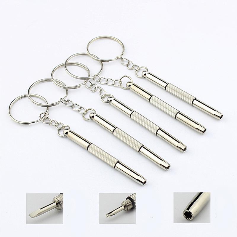 Portable Multi-Function Mini Screwdriver for Eyeglass and Small Appliance Disassembly