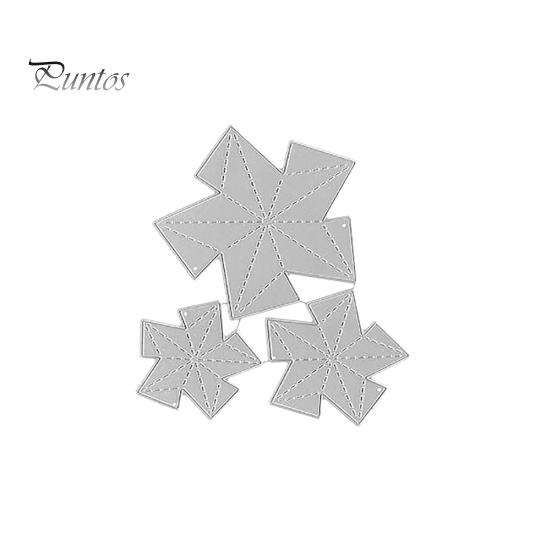 

Пятиконечная звезда Металлические штампы DIY Скрапбукинг Бумага Карты Тиснение Ремесло