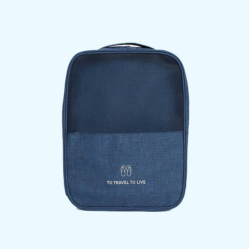 Travel Shoe Organizer With Waterproof Oxford Cloth Large Capacity For Packing And Storage