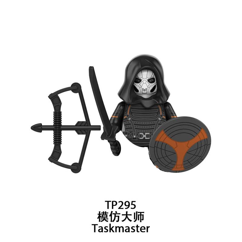 Thunderbolts Black Widow Building Blocks Daredevil  Bricks Taskmaster For Toys Gifts Children Mini Action Figures Party GIFTS