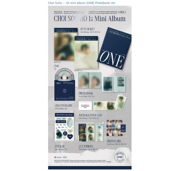 Choi Suho - 1st Mini Album [ONE] Photobook Ver - Release Date 2025-04-07